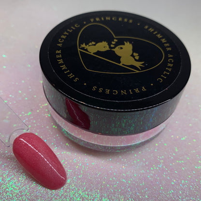 Princess Shimmer Acrylic Powder, 7g pot