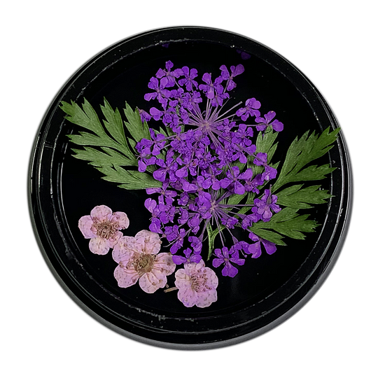 Purple Dried Flowers