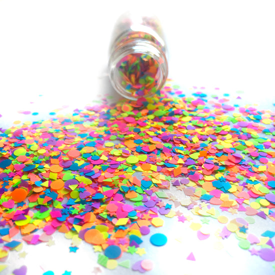 Load image into Gallery viewer, Love is Love Confetti Shapes
