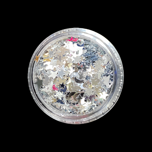 Silver Moon & Stars - Stacker Pot