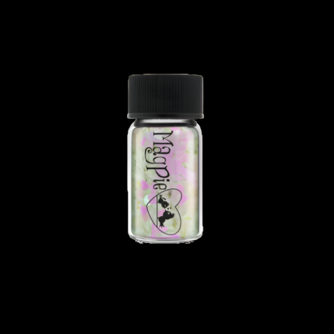 White Iridescent Hearts